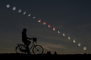 Sequenza eclissi totale di Luna
